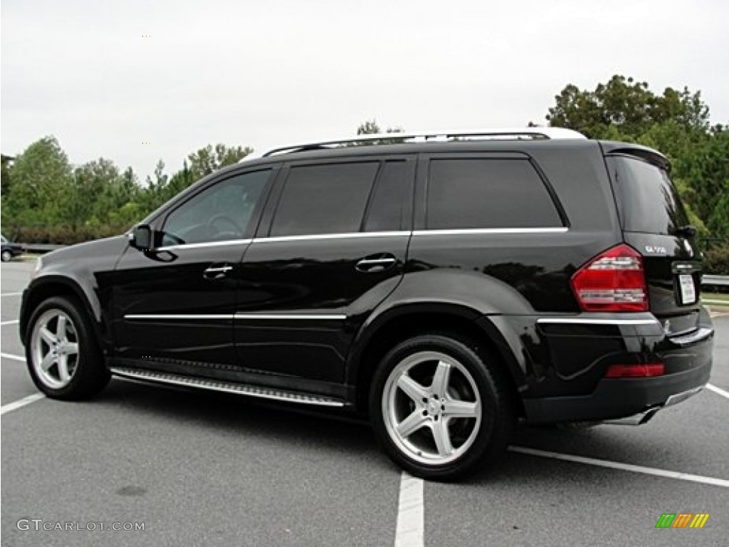 2008 GL 550 4Matic - Obsidian Black Metallic / Macadamia photo #29