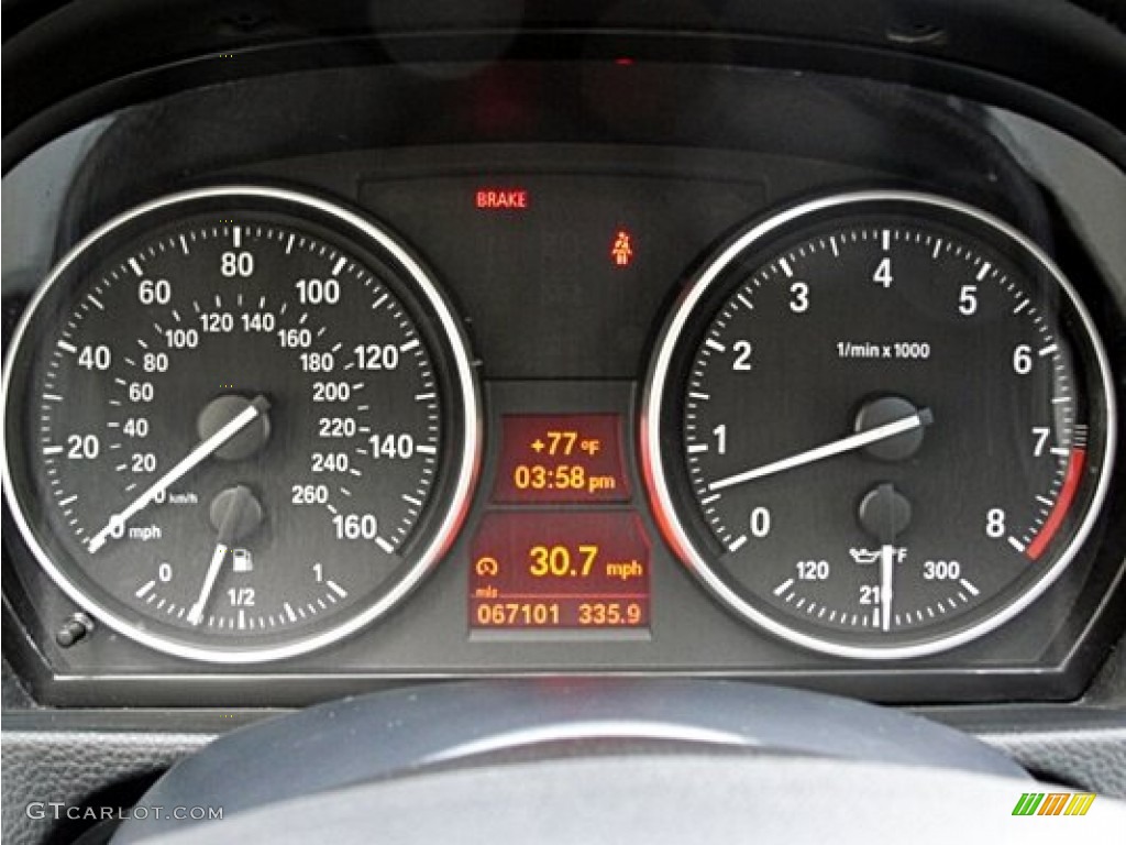2007 BMW 3 Series 335i Coupe Gauges Photo #71129453