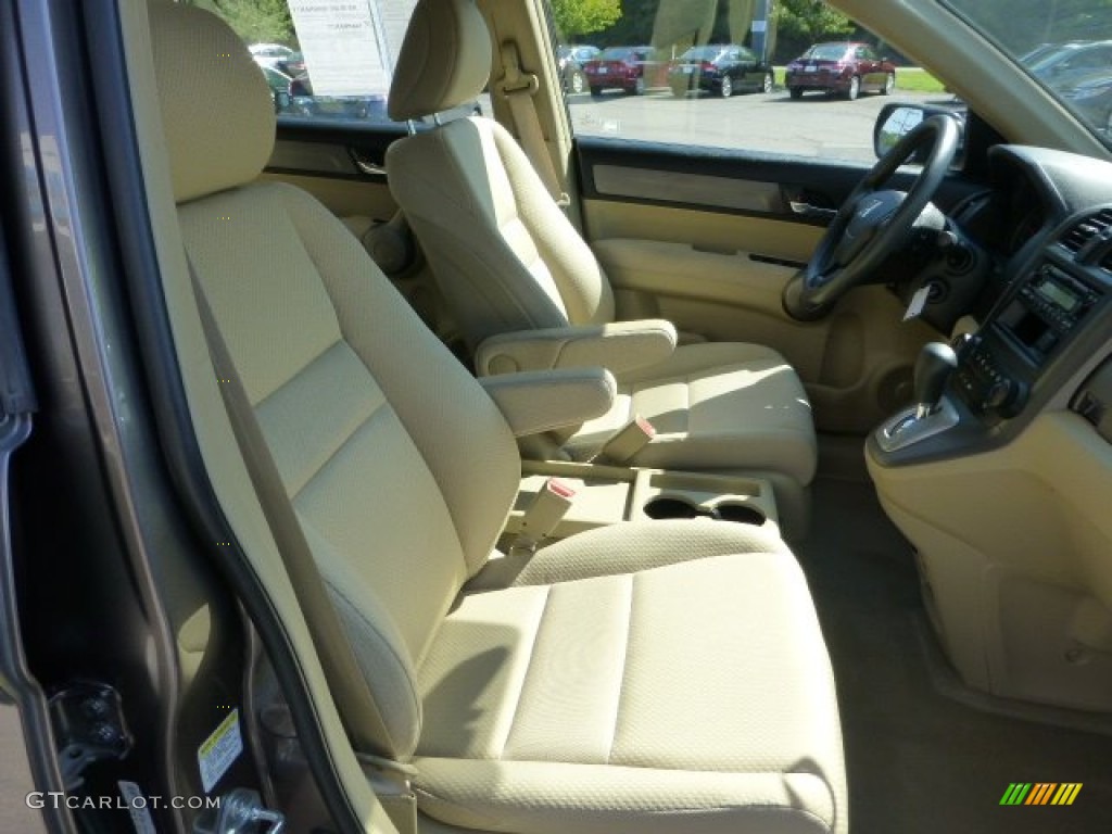 2009 CR-V LX 4WD - Urban Titanium Metallic / Ivory photo #10