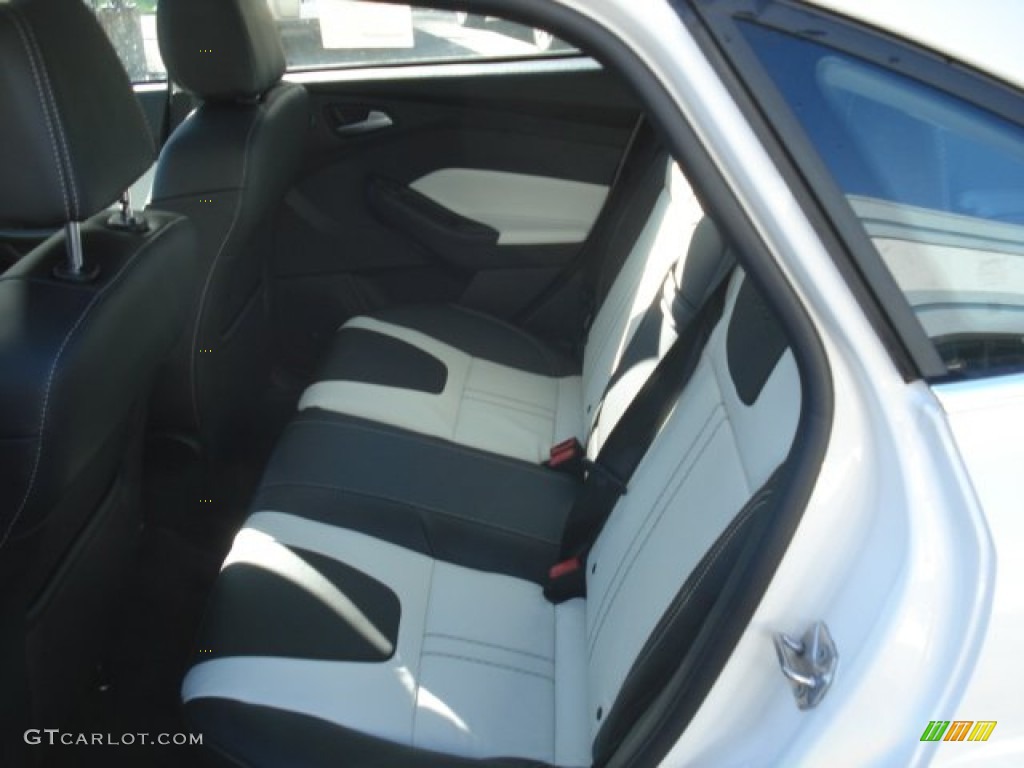 2013 Ford Focus Titanium Sedan Rear Seat Photo #71130917