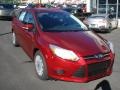 Ruby Red 2013 Ford Focus SE Sedan Exterior