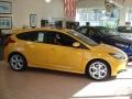 2013 Tangerine Scream Tri-Coat Ford Focus ST Hatchback  photo #1