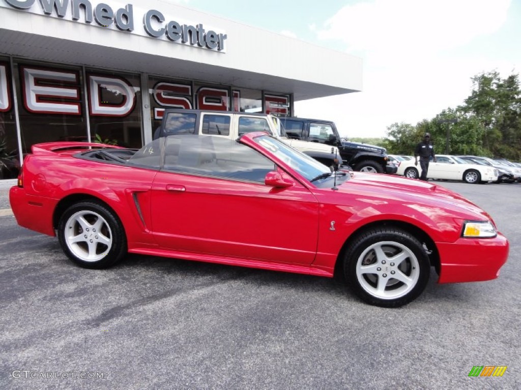 Rio Red 1999 Ford Mustang SVT Cobra Convertible Exterior Photo #71133132