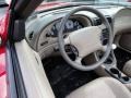 Medium Parchment 1999 Ford Mustang SVT Cobra Convertible Interior Color