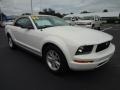 2005 Performance White Ford Mustang V6 Deluxe Convertible  photo #10