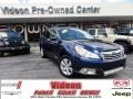 2011 Azurite Blue Pearl Subaru Outback 3.6R Limited Wagon  photo #1