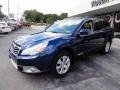 2011 Azurite Blue Pearl Subaru Outback 3.6R Limited Wagon  photo #2