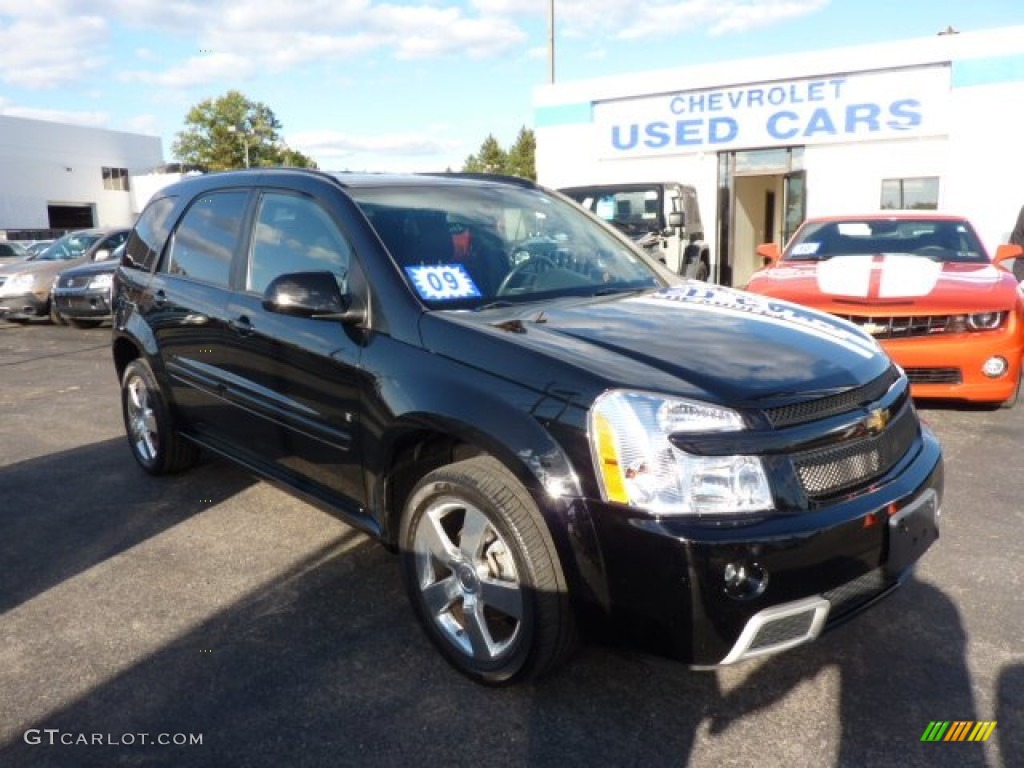 2009 Black Chevrolet Equinox Sport AWD 71132785 Car