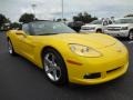 Velocity Yellow - Corvette Convertible Photo No. 9