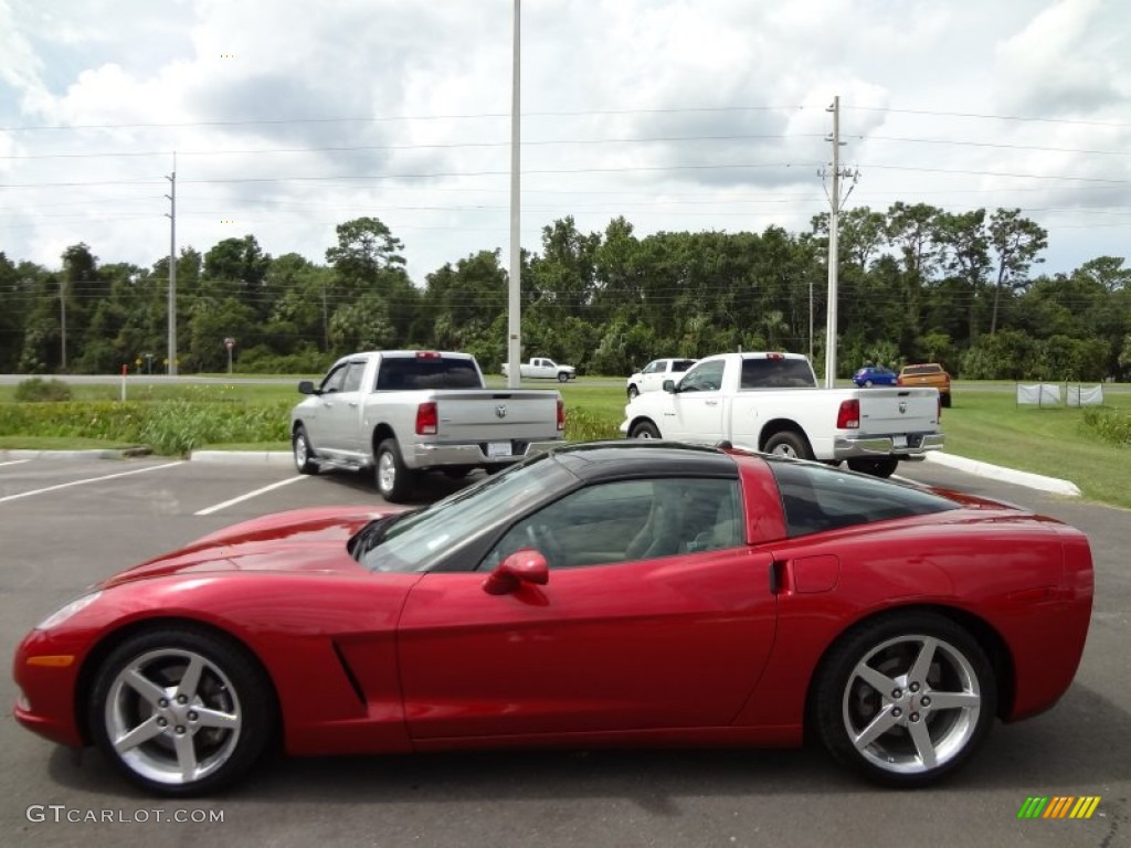 Magnetic Red Metallic 2005 Chevrolet Corvette Coupe Exterior Photo #71134728