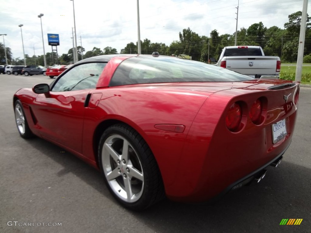 2005 Corvette Coupe - Magnetic Red Metallic / Cashmere photo #3