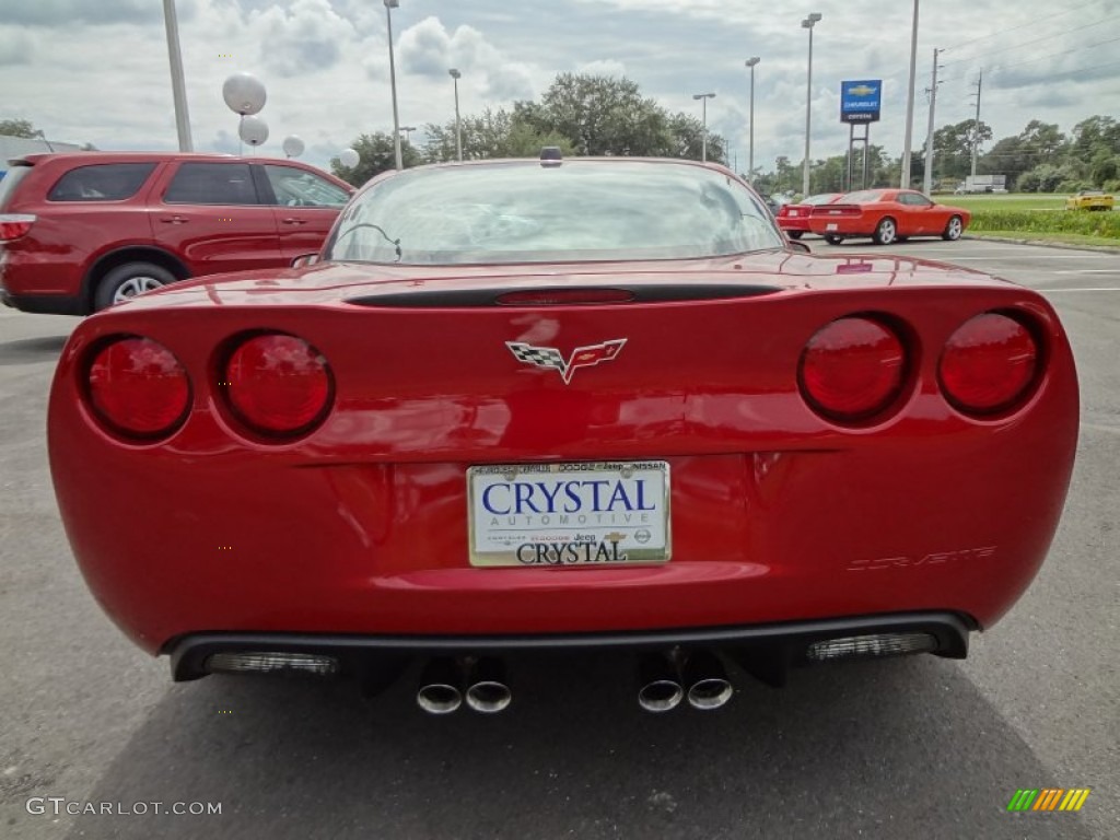 2005 Corvette Coupe - Magnetic Red Metallic / Cashmere photo #6
