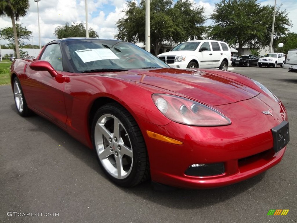 Magnetic Red Metallic 2005 Chevrolet Corvette Coupe Exterior Photo #71134791
