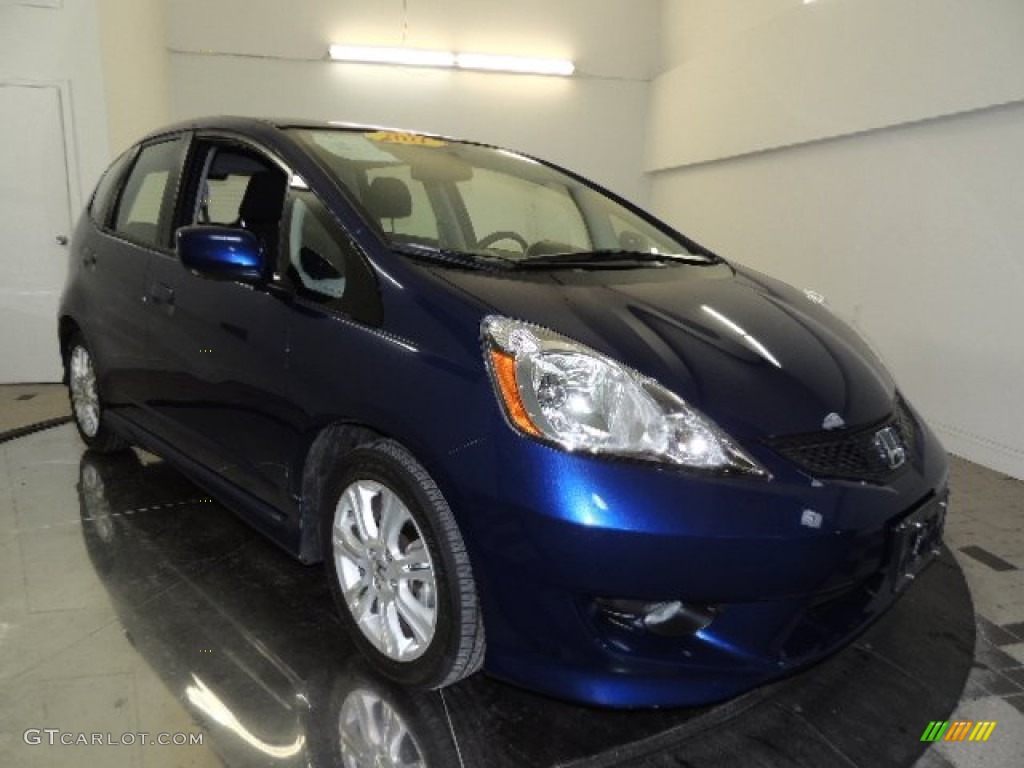 2011 Fit Sport - Vortex Blue Pearl / Sport Black photo #3