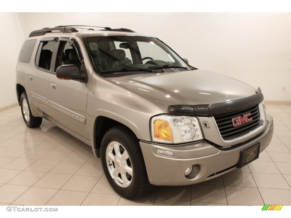 2002 Envoy XL SLT 4x4 - Pewter Metallic / Dark Pewter photo #1