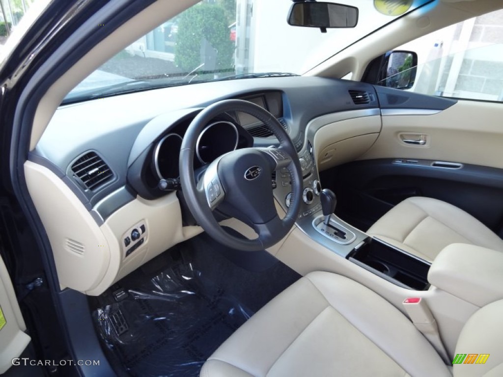 Desert Beige Interior 2008 Subaru Tribeca Limited 7 Passenger Photo #71136135