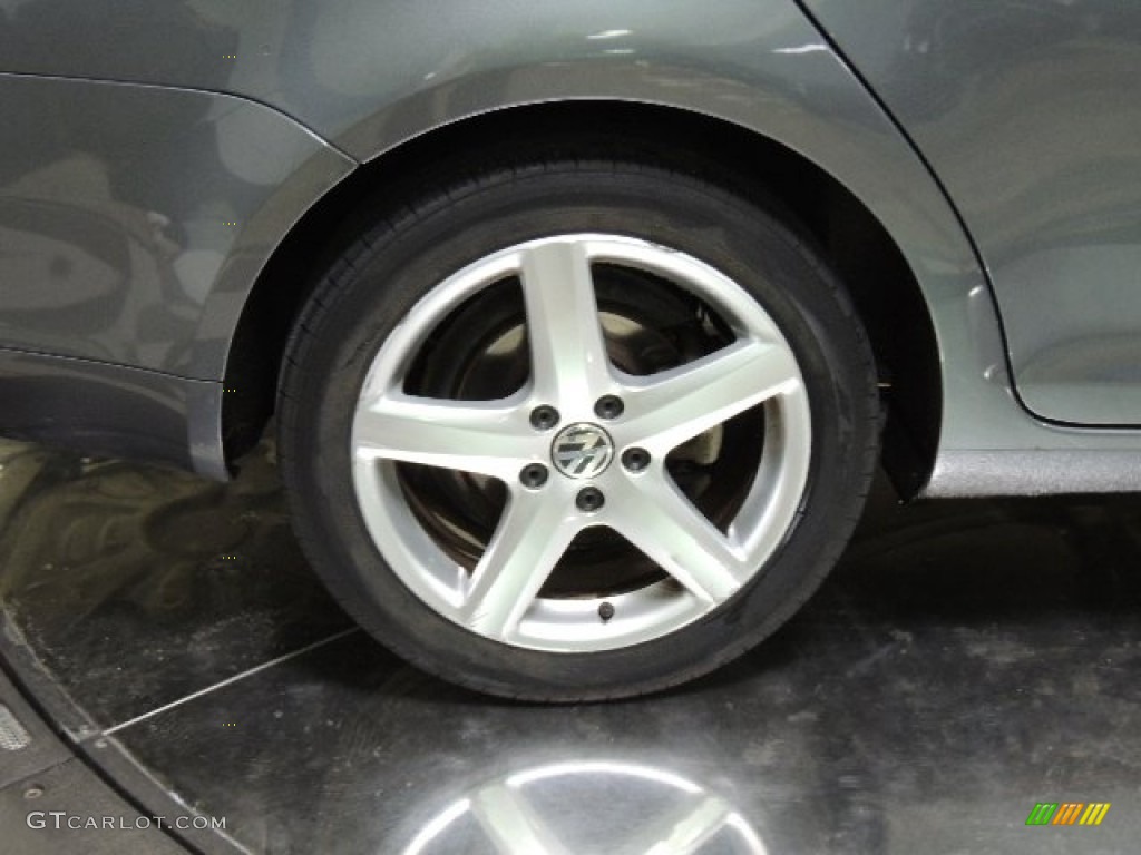 2009 Jetta SE Sedan - Platinum Gray Metallic / Art Grey photo #5