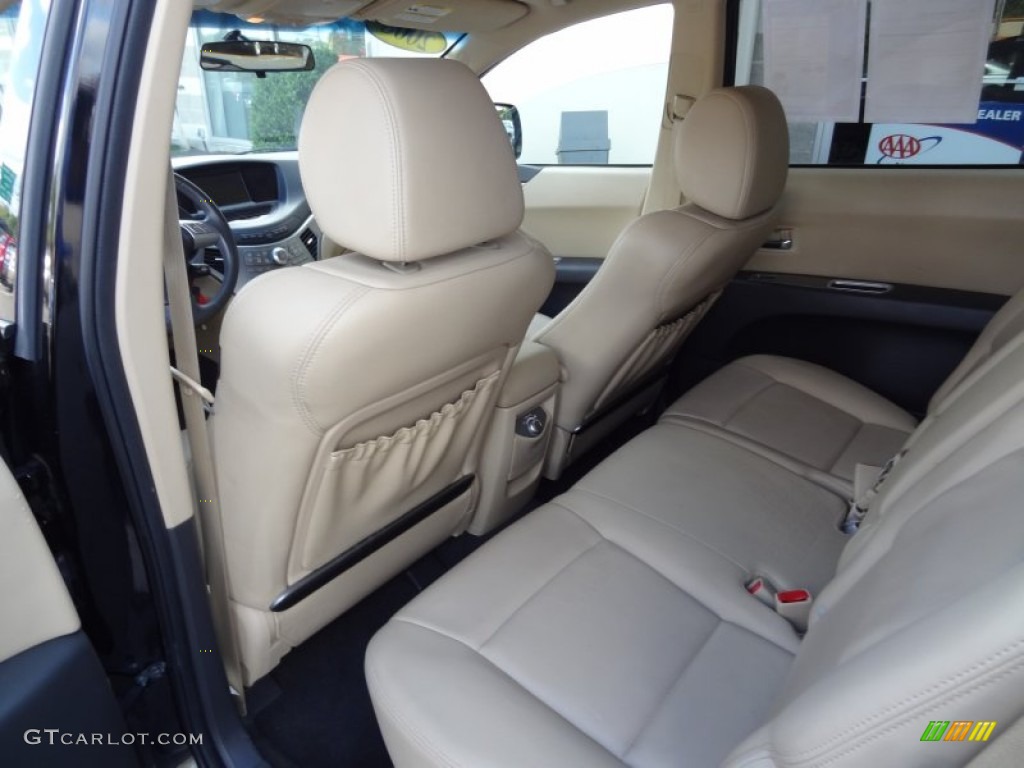 Desert Beige Interior 2008 Subaru Tribeca Limited 7 Passenger Photo #71136162