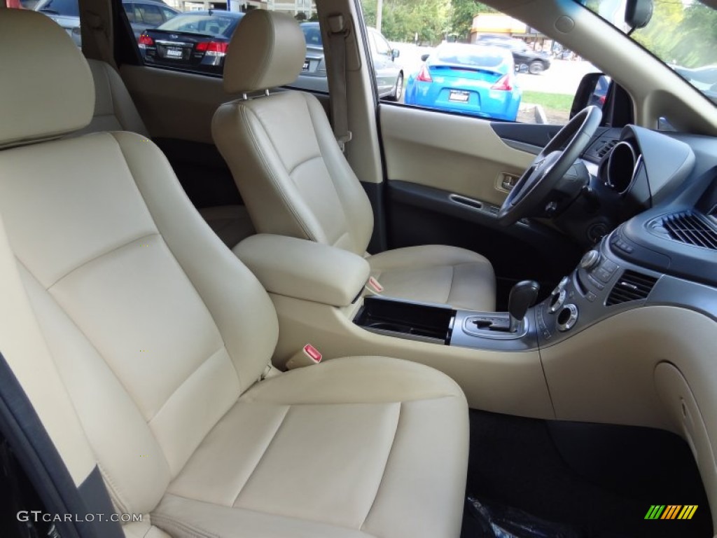 Desert Beige Interior 2008 Subaru Tribeca Limited 7 Passenger Photo #71136228