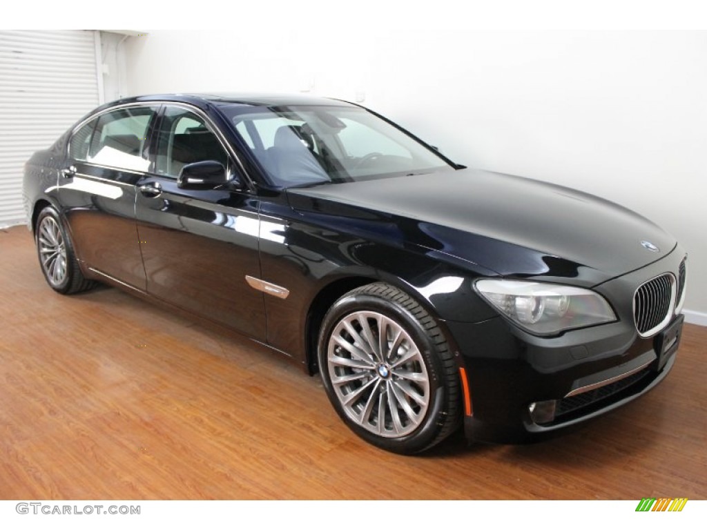 Jet Black 2009 BMW 7 Series 750Li Sedan Exterior Photo #71136513