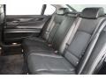 Black Nappa Leather Rear Seat Photo for 2009 BMW 7 Series #71136654