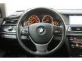 Black Nappa Leather Steering Wheel Photo for 2009 BMW 7 Series #71136858