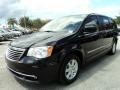 2011 Brilliant Black Crystal Pearl Chrysler Town & Country Touring  photo #13
