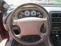 Medium Parchment 2001 Ford Mustang GT Coupe Steering Wheel