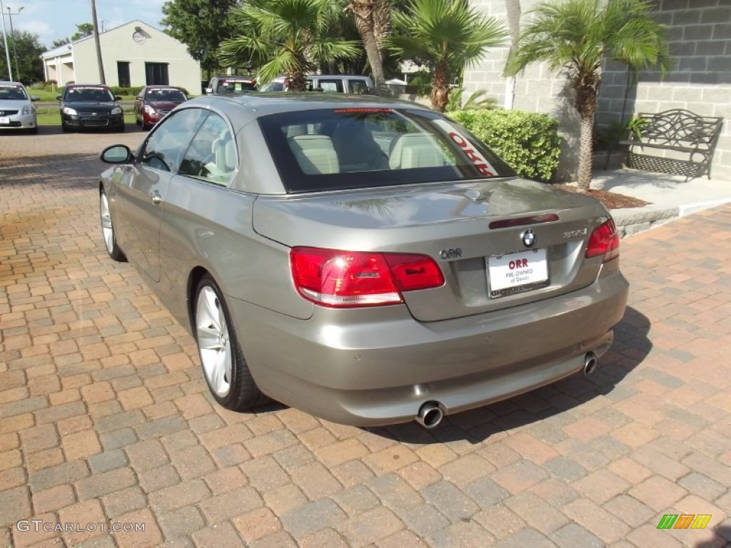 2007 3 Series 335i Convertible - Platinum Bronze Metallic / Cream Beige photo #3