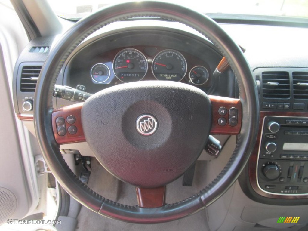 2005 Buick Terraza CXL AWD Cashmere Steering Wheel Photo #71138307