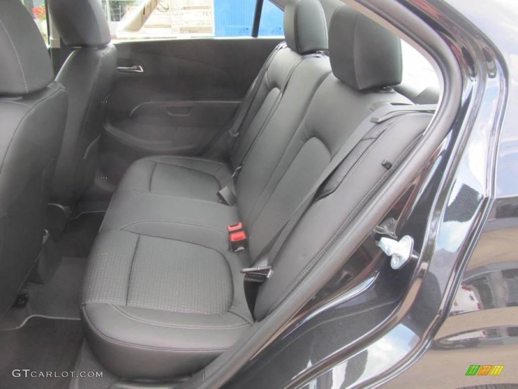 2013 Chevrolet Sonic LTZ Sedan Rear Seat Photo #71139012