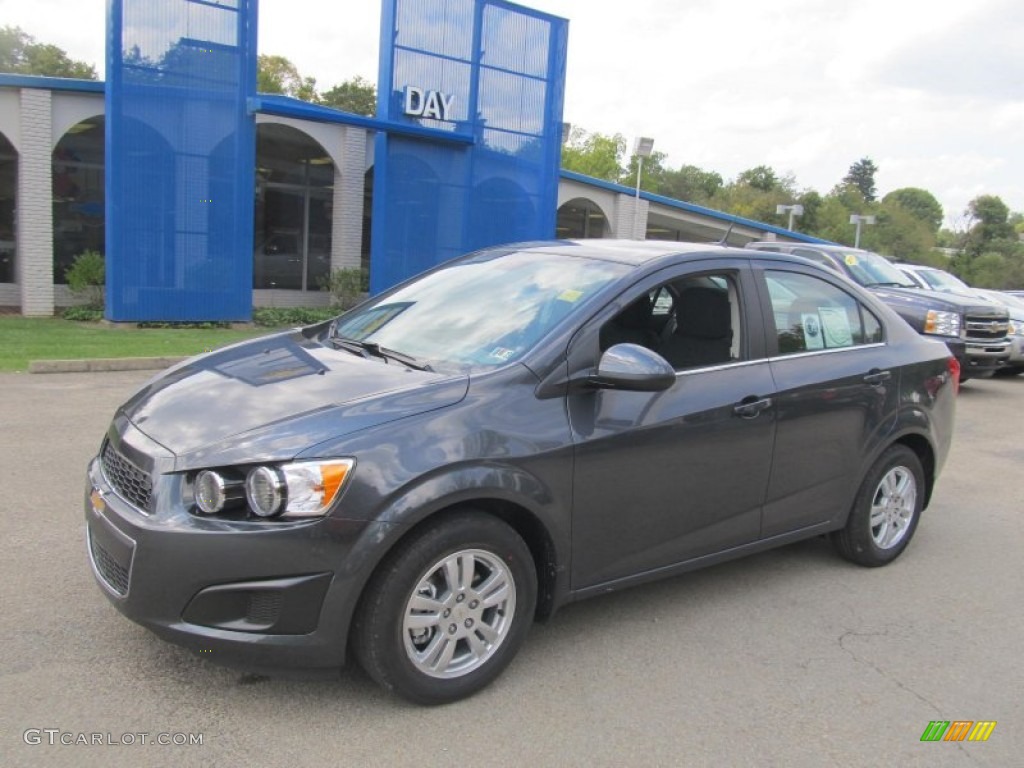 2013 Sonic LT Sedan - Cyber Gray Metallic / Dark Pewter/Dark Titanium photo #1