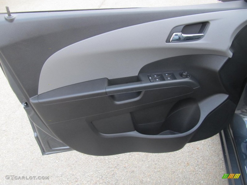2013 Sonic LT Sedan - Cyber Gray Metallic / Dark Pewter/Dark Titanium photo #9