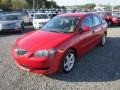 2005 Velocity Red Mica Mazda MAZDA3 i Sedan  photo #3