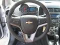 Dark Pewter/Dark Titanium 2013 Chevrolet Sonic LT Sedan Steering Wheel