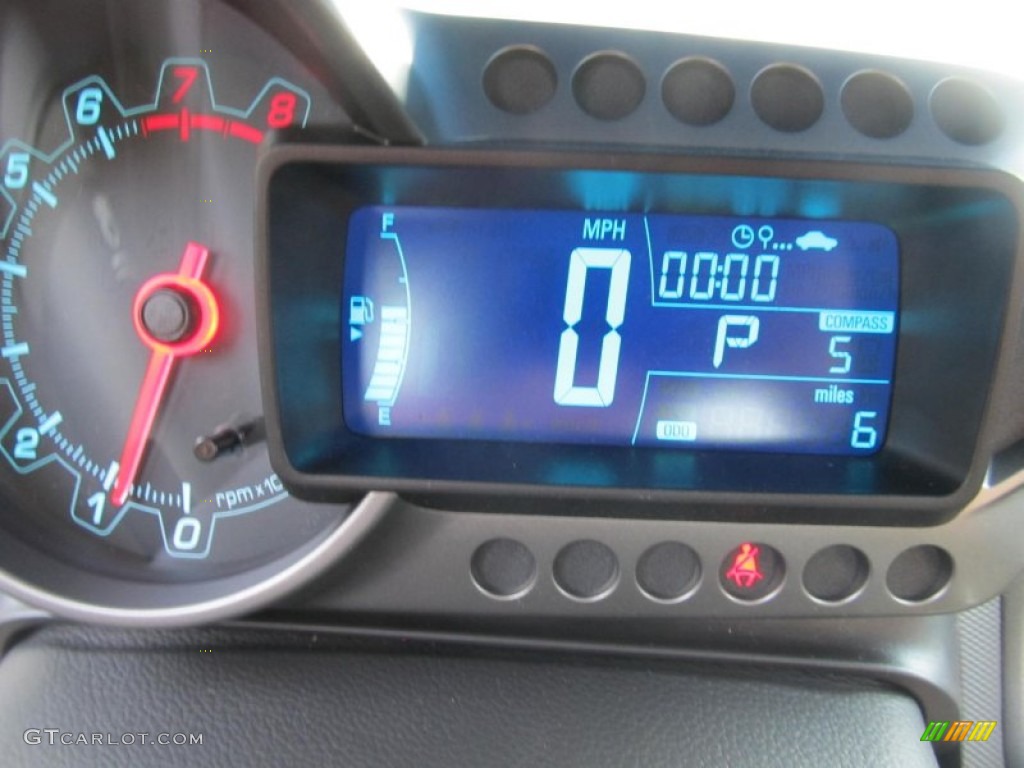 2013 Chevrolet Sonic LT Sedan Gauges Photo #71139996