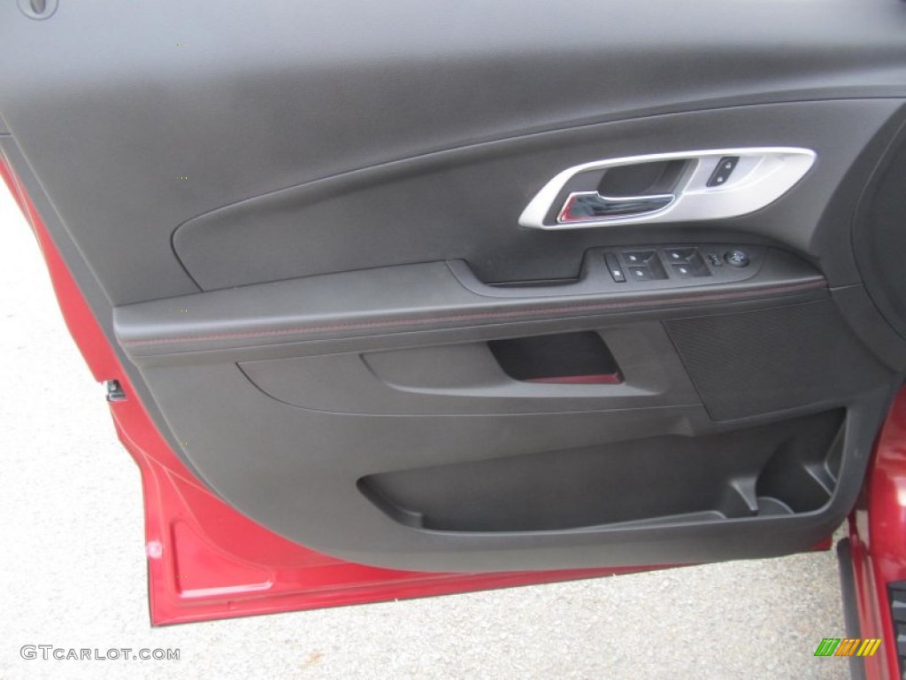 2013 Equinox LT AWD - Crystal Red Tintcoat / Jet Black photo #11