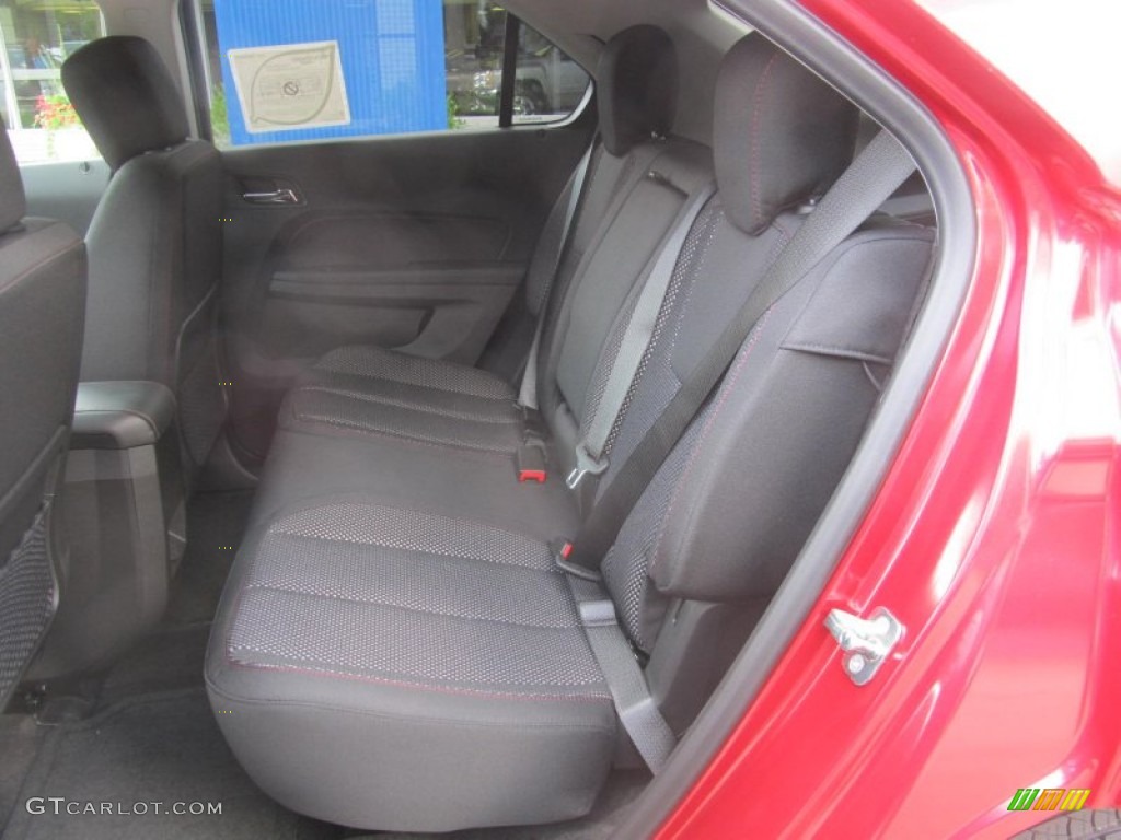 2013 Equinox LT AWD - Crystal Red Tintcoat / Jet Black photo #13