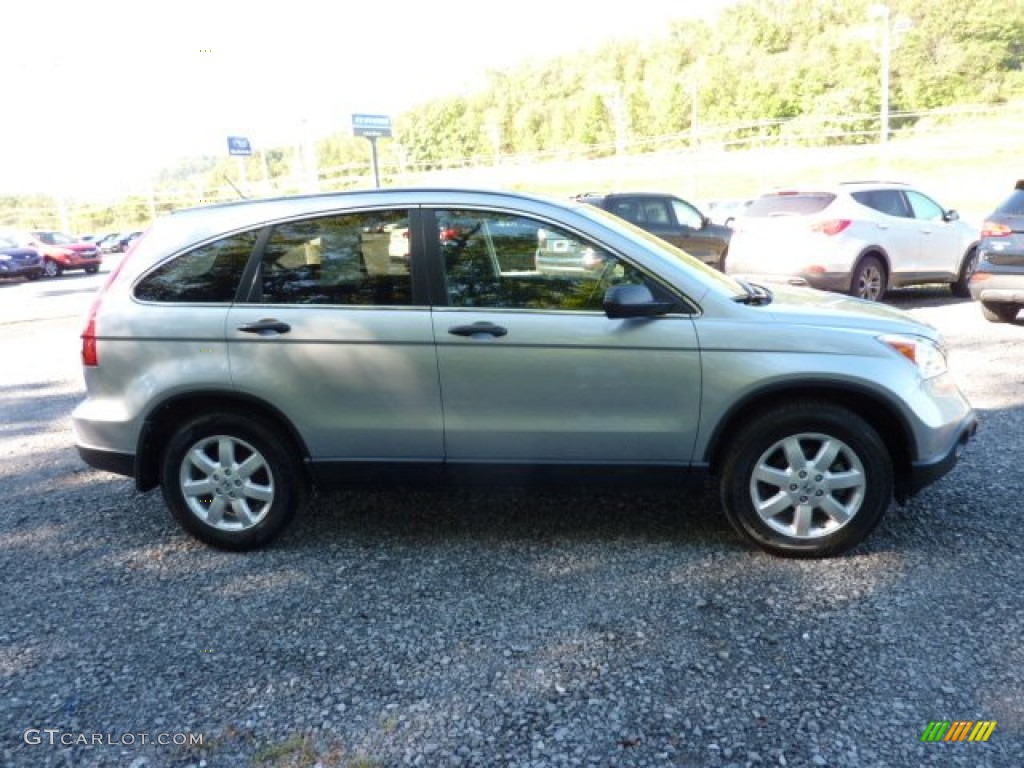 2008 CR-V EX 4WD - Whistler Silver Metallic / Black photo #8