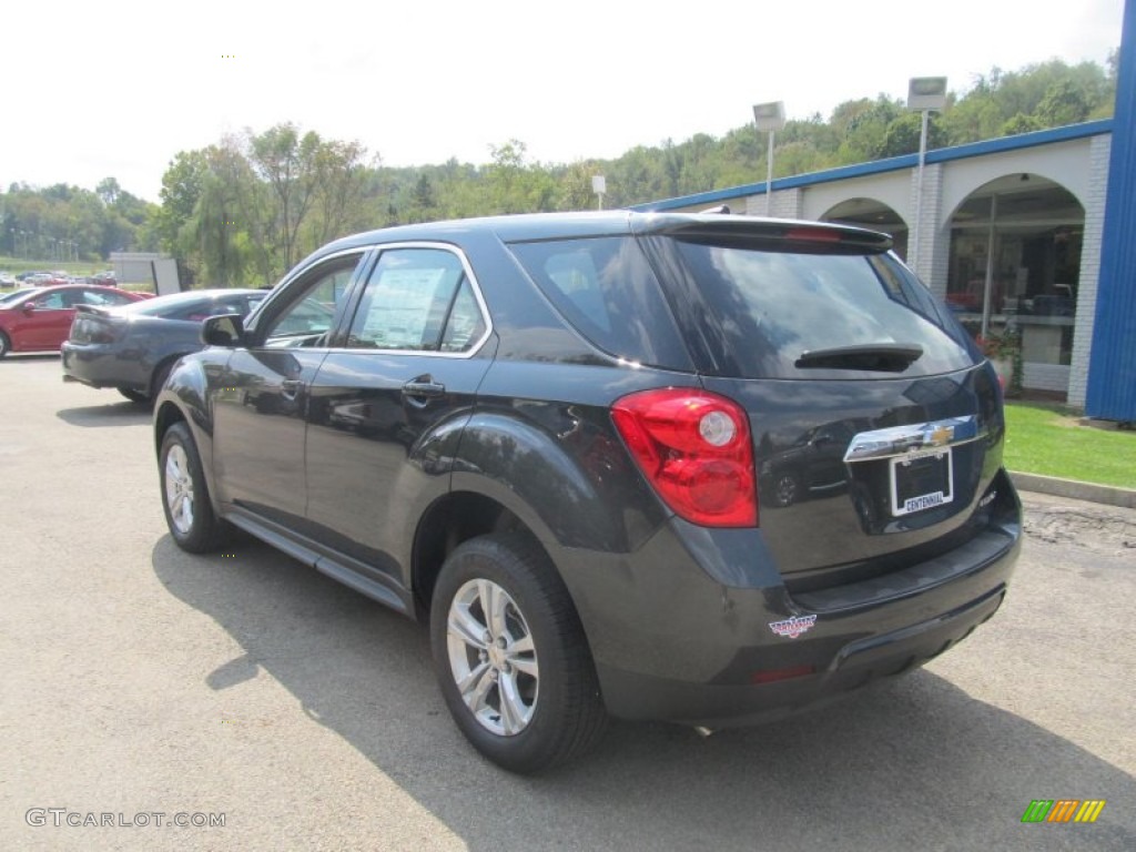 2013 Equinox LS - Ashen Gray Metallic / Jet Black photo #3