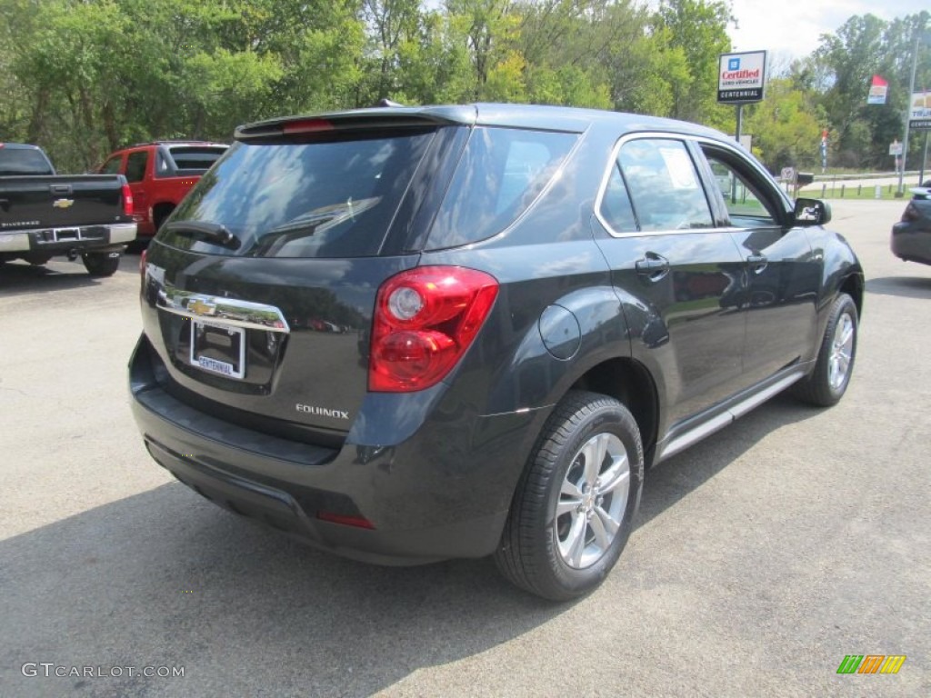 2013 Equinox LS - Ashen Gray Metallic / Jet Black photo #5
