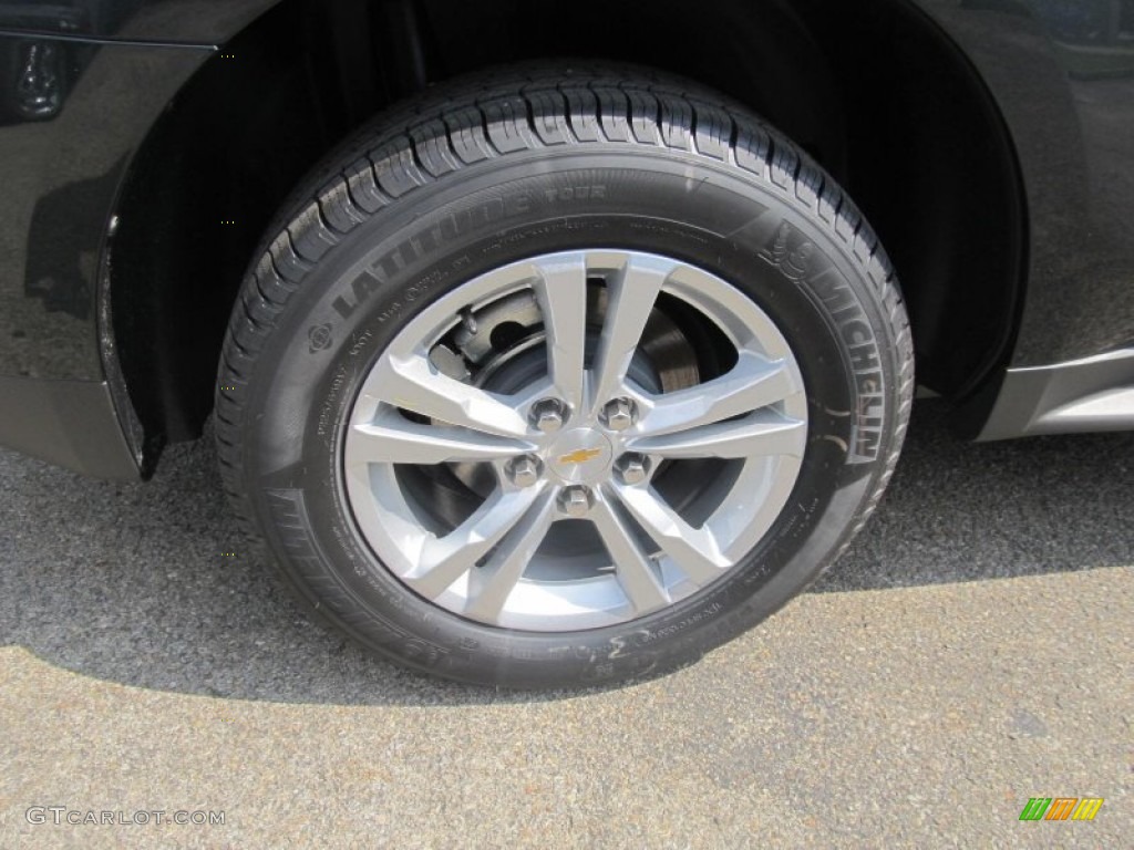 2013 Equinox LS - Ashen Gray Metallic / Jet Black photo #6
