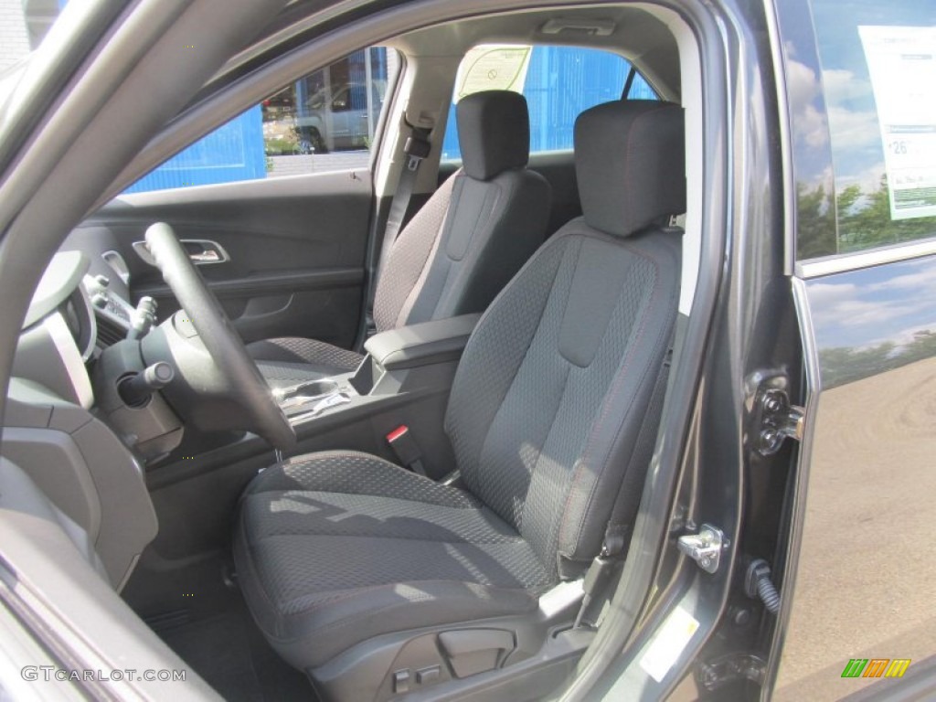 2013 Equinox LS - Ashen Gray Metallic / Jet Black photo #11
