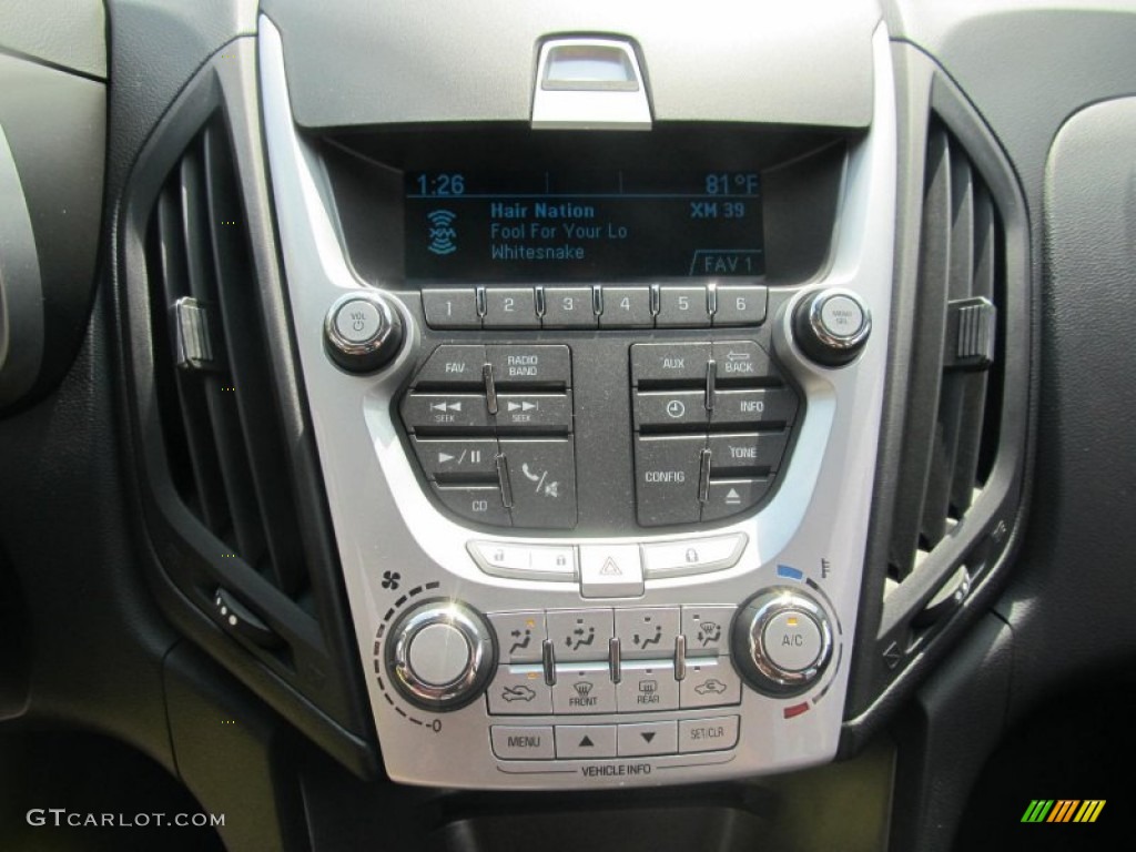 2013 Equinox LS - Ashen Gray Metallic / Jet Black photo #14