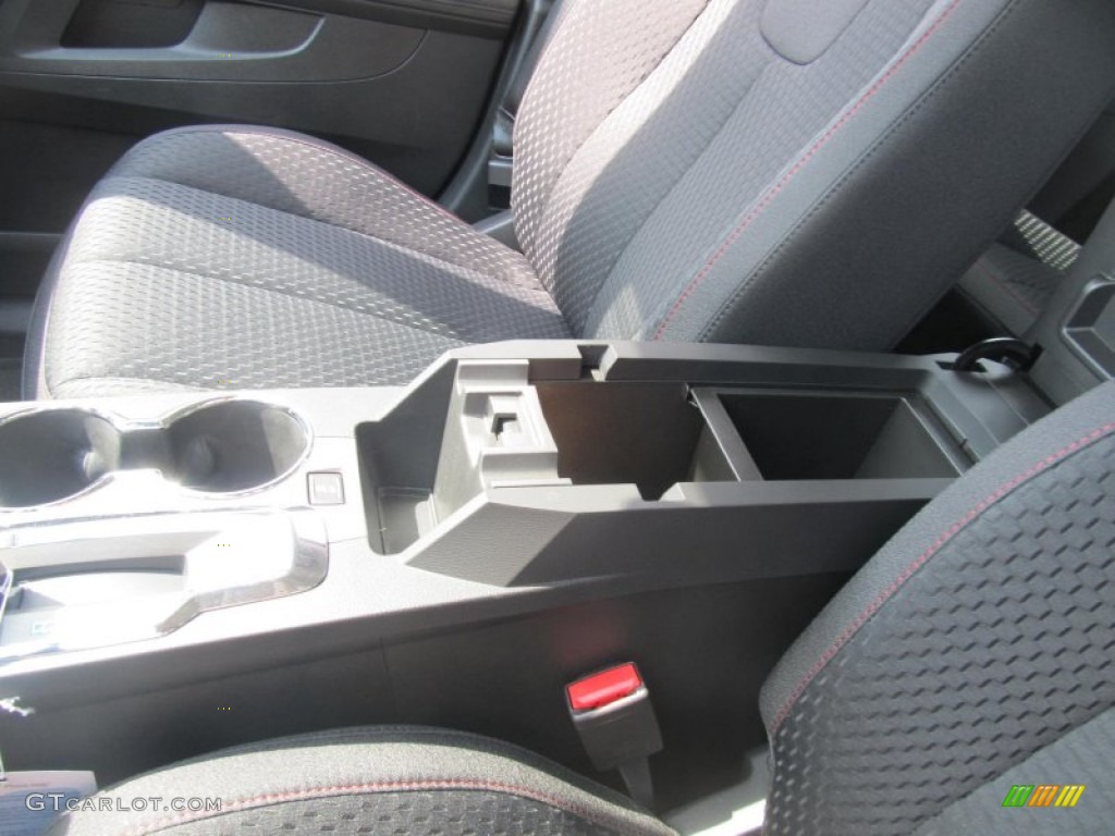 2013 Equinox LS - Ashen Gray Metallic / Jet Black photo #18