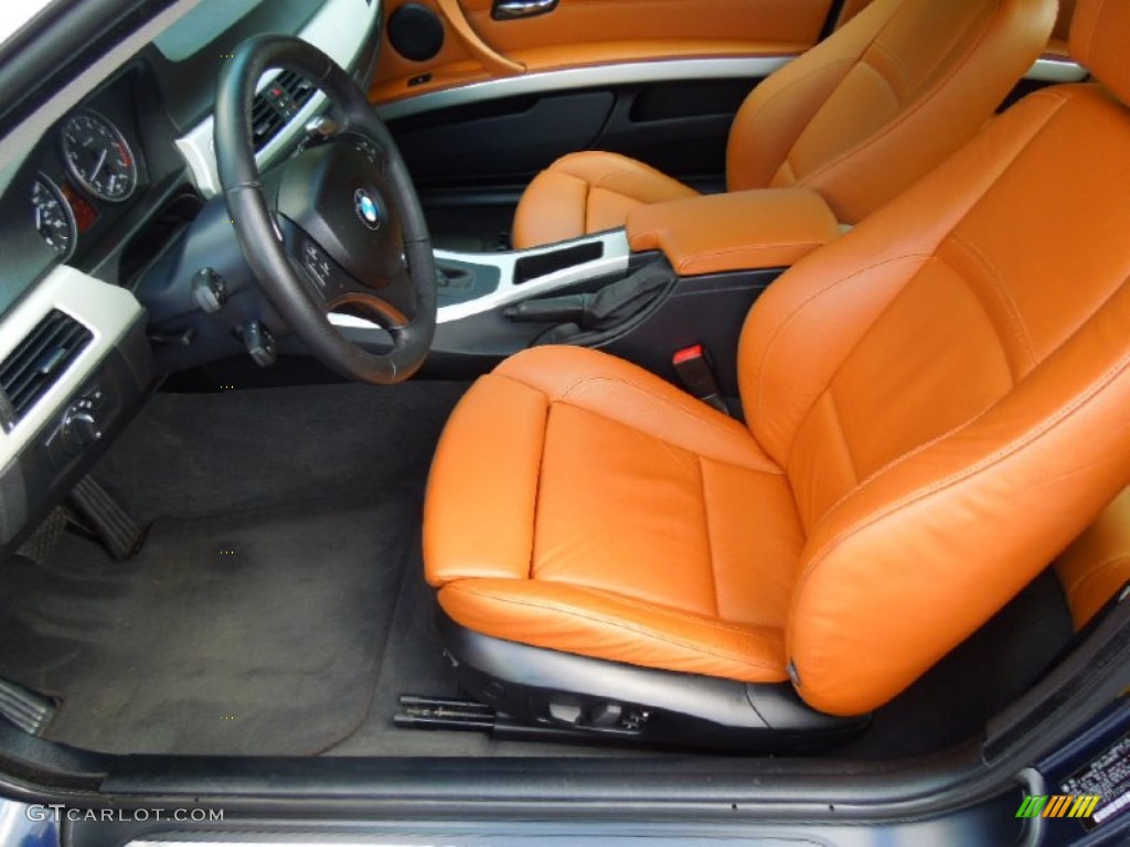 Saddle Brown/Black Interior 2008 BMW 3 Series 335i Coupe Photo #71142540