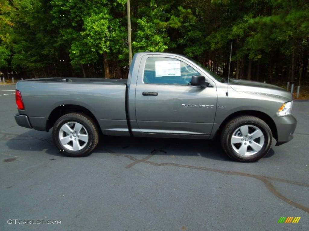 2012 Ram 1500 Express Regular Cab - Mineral Gray Metallic / Dark Slate Gray/Medium Graystone photo #4