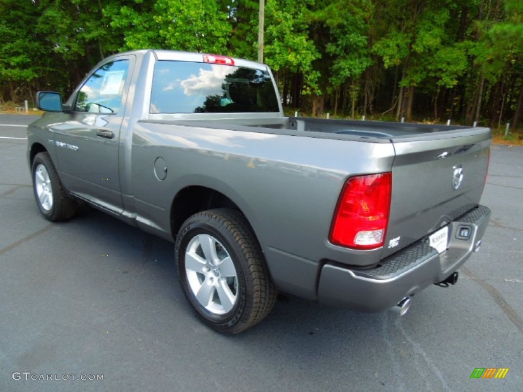 2012 Ram 1500 Express Regular Cab - Mineral Gray Metallic / Dark Slate Gray/Medium Graystone photo #5