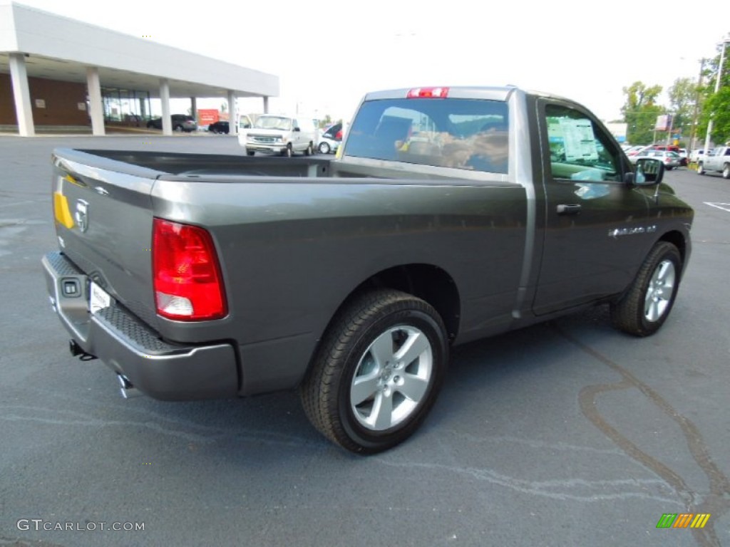 2012 Ram 1500 Express Regular Cab - Mineral Gray Metallic / Dark Slate Gray/Medium Graystone photo #6