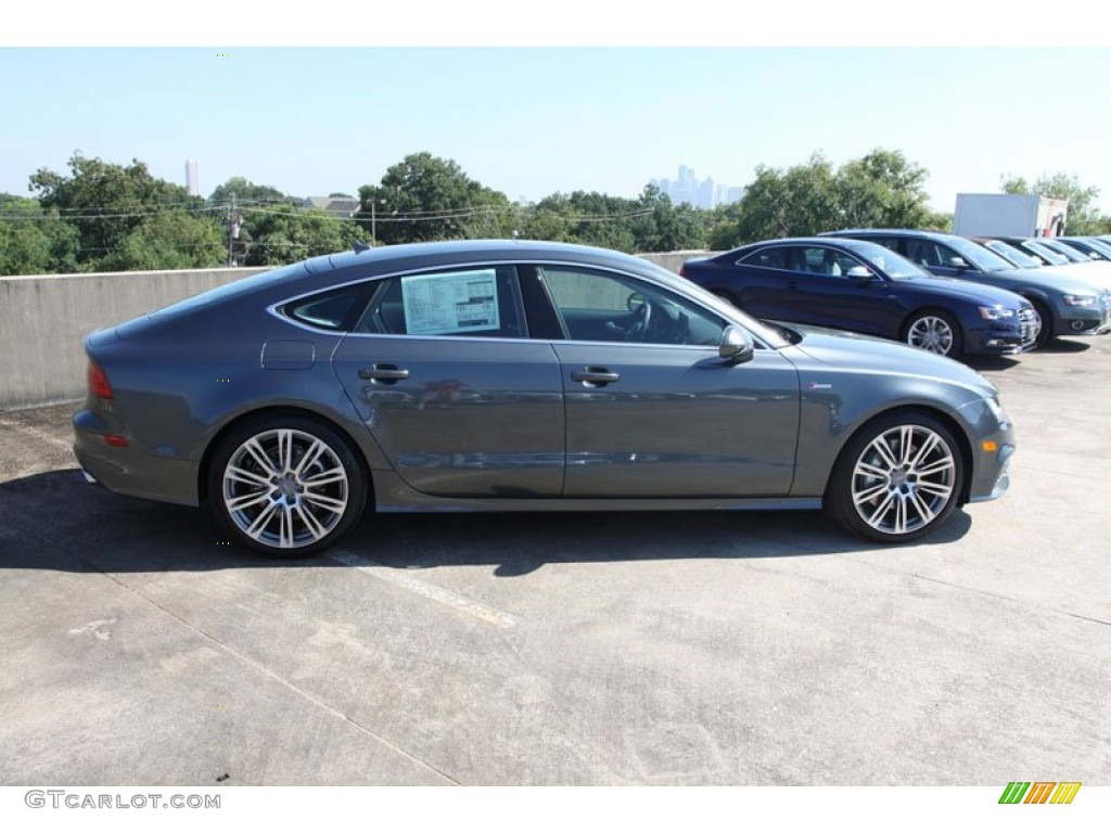 Daytona Gray Pearl Effect 2013 Audi A7 3.0T quattro Prestige Exterior Photo #71143710